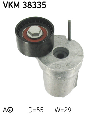 SKF VKM 38335 Rullo tenditore, Cinghia Poly-V-Rullo tenditore, Cinghia Poly-V-Ricambi Euro